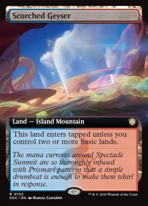 Scorched Geyser<br /><span class="collector-number">Collector No. 102</span>