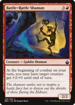 Battle-Rattle Shaman<br /><span class="collector-number">Collector No. 166</span>