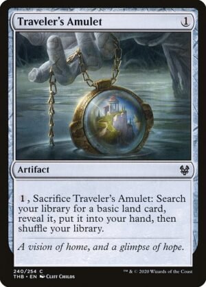 Traveler's Amulet - Foil<br /><span class="collector-number">Collector No. 240</span>