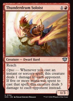 Thunderdrum Soloist - Foil<br /><span class="collector-number">Collector No. 134</span>