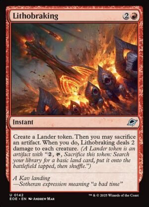 Lithobraking<br /><span class="collector-number">Collector No. 142</span>