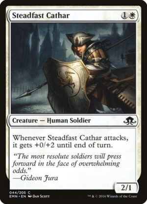 Steadfast Cathar<br /><span class="collector-number">Collector No. 44</span>