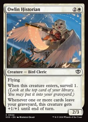 Owlin Historian - Foil<br /><span class="collector-number">Collector No. 24</span>
