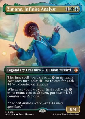 Zimone, Infinite Analyst<br /><span class="collector-number">Collector No. 10</span>