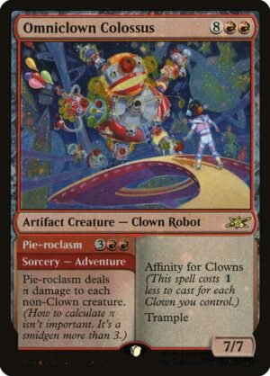 Omniclown Colossus // Pie-roclasm - Foil<br /><span class="collector-number">Collector No. 402</span>