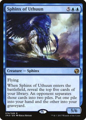 Sphinx of Uthuun<br /><span class="collector-number">Collector No. 74</span>