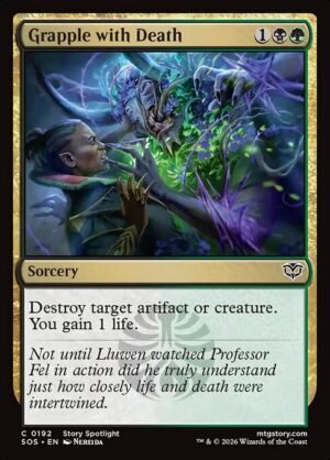 Grapple with Death - Foil<br /><span class="collector-number">Collector No. 192</span>