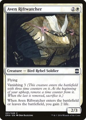Aven Riftwatcher<br /><span class="collector-number">Collector No. 1</span>