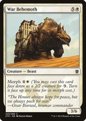 War Behemoth<br /><span class="collector-number">Collector No. 29</span>
