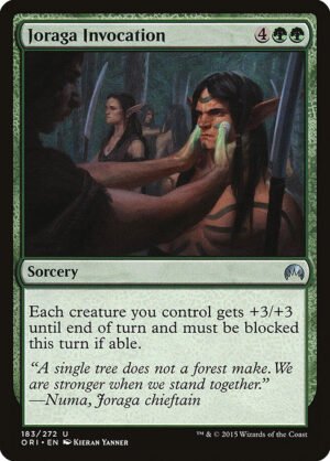 Joraga Invocation<br /><span class="collector-number">Collector No. 183</span>