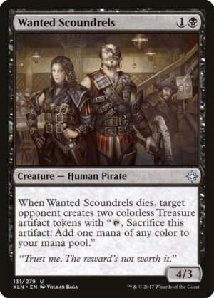 Wanted Scoundrels<br /><span class="collector-number">Collector No. 131</span>