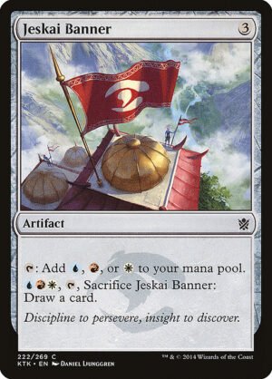 Jeskai Banner<br /><span class="collector-number">Collector No. 222</span>