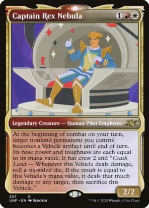 Captain Rex Nebula - Foil<br /><span class="collector-number">Collector No. 257</span>