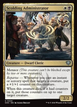 Scolding Administrator - Foil<br /><span class="collector-number">Collector No. 224</span>