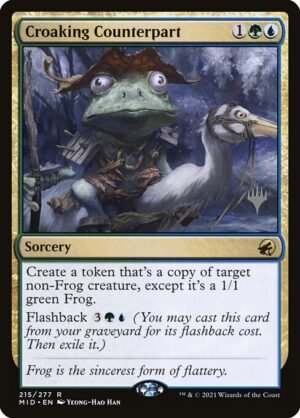 Croaking Counterpart<br /><span class="collector-number">Collector No. 215p</span>