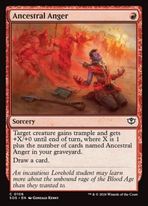 Ancestral Anger - Foil<br /><span class="collector-number">Collector No. 106</span>