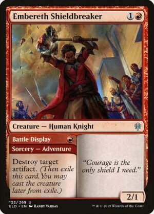 Embereth Shieldbreaker // Battle Display - Foil<br /><span class="collector-number">Collector No. 122</span>