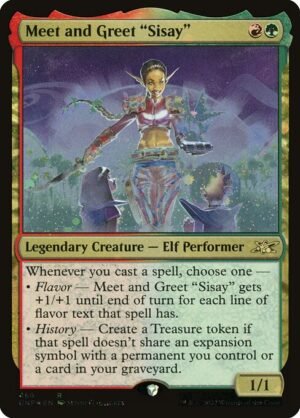 Meet and Greet "Sisay" - Foil<br /><span class="collector-number">Collector No. 458</span>