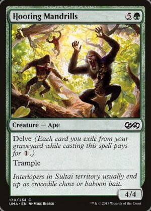 Hooting Mandrills<br /><span class="collector-number">Collector No. 170</span>