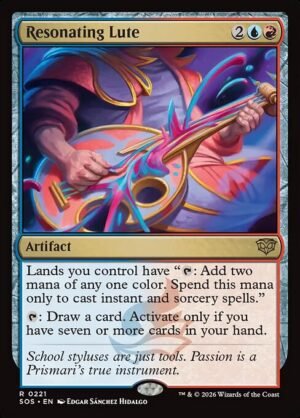 Resonating Lute<br /><span class="collector-number">Collector No. 221</span>