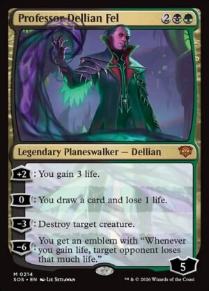 Professor Dellian Fel - Foil<br /><span class="collector-number">Collector No. 214</span>