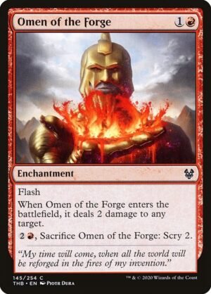 Omen of the Forge - Foil<br /><span class="collector-number">Collector No. 145</span>