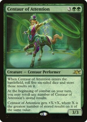Centaur of Attention - Foil<br /><span class="collector-number">Collector No. 418</span>