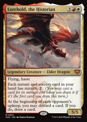 Lorehold, the Historian - Foil<br /><span class="collector-number">Collector No. 201</span>