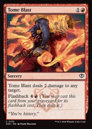Tome Blast - Foil<br /><span class="collector-number">Collector No. 135</span>