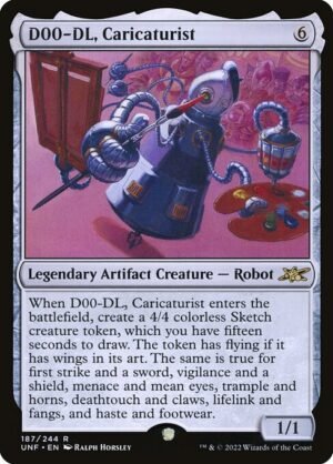 D00-DL, Caricaturist - Foil<br /><span class="collector-number">Collector No. 187</span>