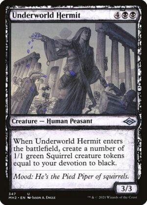 Underworld Hermit - Foil<br /><span class="collector-number">Collector No. 347</span>