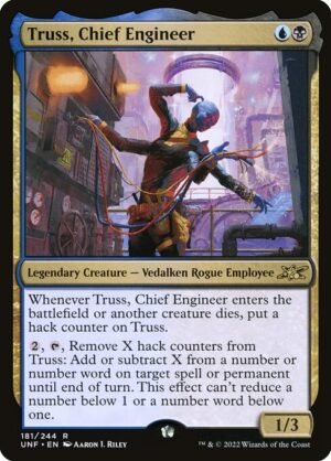 Truss, Chief Engineer - Foil<br /><span class="collector-number">Collector No. 181</span>