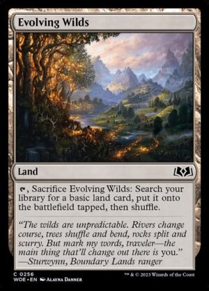 Evolving Wilds - Foil<br /><span class="collector-number">Collector No. 256</span>
