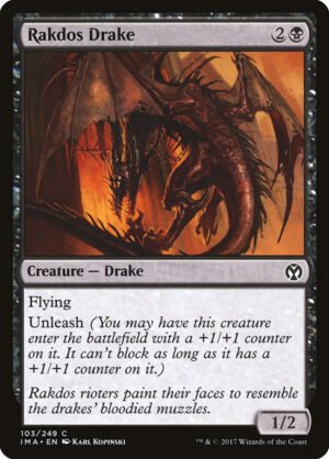 Rakdos Drake - Foil<br /><span class="collector-number">Collector No. 103</span>