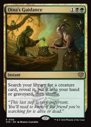 Dina's Guidance - Foil<br /><span class="collector-number">Collector No. 184</span>