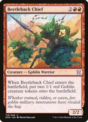 Beetleback Chief<br /><span class="collector-number">Collector No. 119</span>