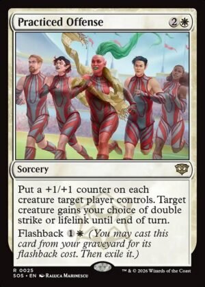 Practiced Offense - Foil<br /><span class="collector-number">Collector No. 25</span>