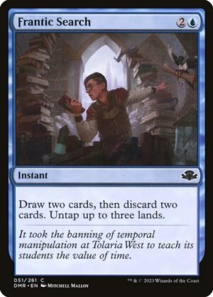 Frantic Search - Foil<br /><span class="collector-number">Collector No. 51</span>
