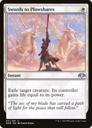 Swords to Plowshares - Foil<br /><span class="collector-number">Collector No. 31</span>