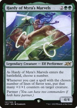 Hardy of Myra's Marvels - Foil<br /><span class="collector-number">Collector No. 141</span>