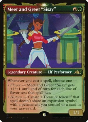 Meet and Greet "Sisay" - Foil<br /><span class="collector-number">Collector No. 515</span>