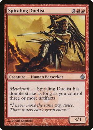 Spiraling Duelist<br /><span class="collector-number">Collector No. 76</span>