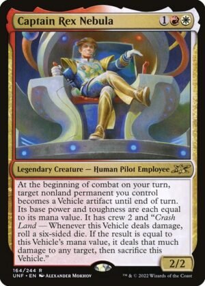 Captain Rex Nebula - Foil<br /><span class="collector-number">Collector No. 164</span>