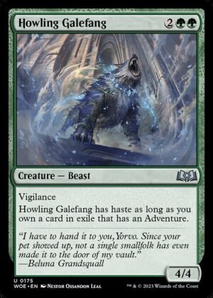 Howling Galefang - Foil<br /><span class="collector-number">Collector No. 175</span>