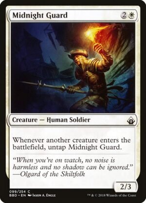 Midnight Guard<br /><span class="collector-number">Collector No. 99</span>