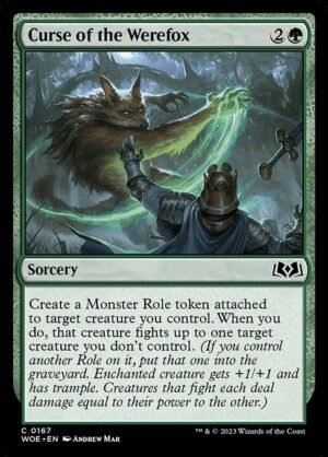 Curse of the Werefox - Foil<br /><span class="collector-number">Collector No. 167</span>