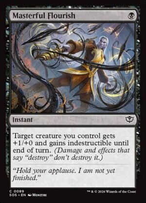 Masterful Flourish - Foil<br /><span class="collector-number">Collector No. 89</span>