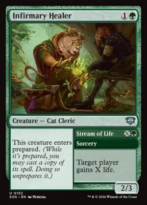 Infirmary Healer // Stream of Life - Foil<br /><span class="collector-number">Collector No. 152</span>