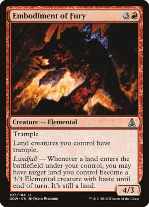Embodiment of Fury<br /><span class="collector-number">Collector No. 107</span>