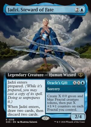 Jadzi, Steward of Fate // Oracle's Gift<br /><span class="collector-number">Collector No. 318</span>